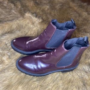 Steve Madden Ottis leather pull on boots size 9 women Steve Madden shoes